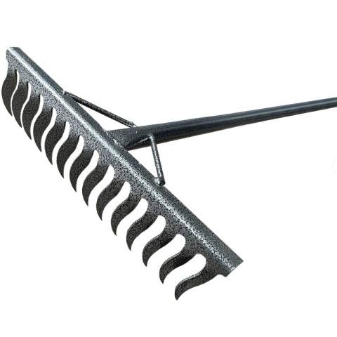 Feronerie si accesorii - Grebla consolidata cu coada metalica 1.2 m 14 dinti pentru gradina