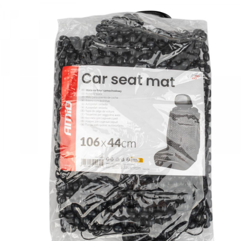 Husa, Protectie scaun auto cu margele, 106x44cm, Confort si Ventilatie [5]