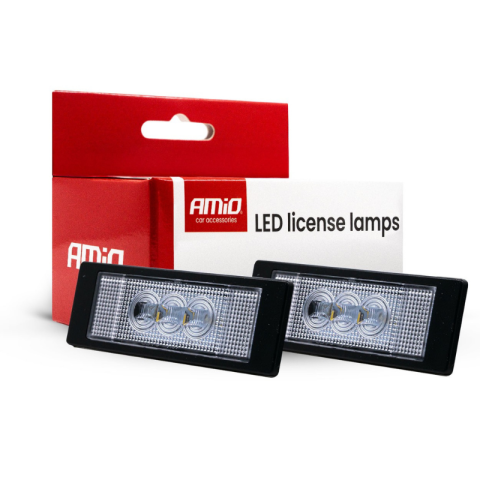 Iluminare LED placuta BMW, Mini Cooper, Fiat, Canbus, pentru numere inmatriculare