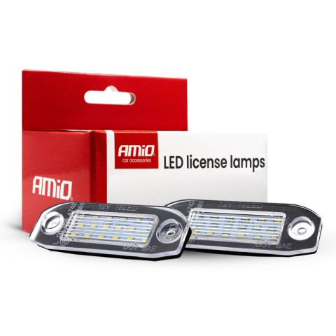 Lampi numar si de zi - Iluminare LED placuta VOLVO C, S, V, XC Models, CANBUS, moderna, OEM, pentru numere inmatriculare