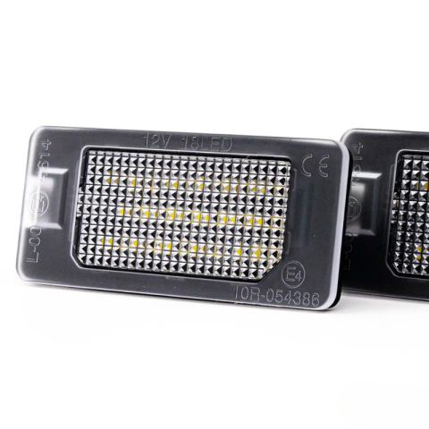 Iluminare LED placuta Audi, VW, Skoda, Seat, CANBUS, moderna, OEM, pentru numere inmatriculare [2]
