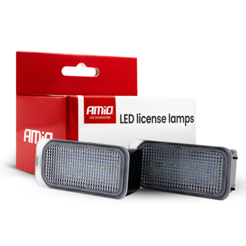 Lampi numar si de zi - Iluminare LED placuta Ford, Jaguar, CANBUS, moderna, OEM, pentru numere inmatriculare