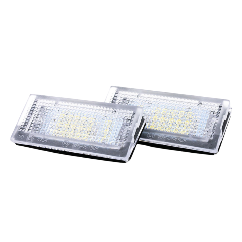 Iluminare LED placuta BMW E46, CANBUS, moderna, OEM, pentru numere inmatriculare [1]