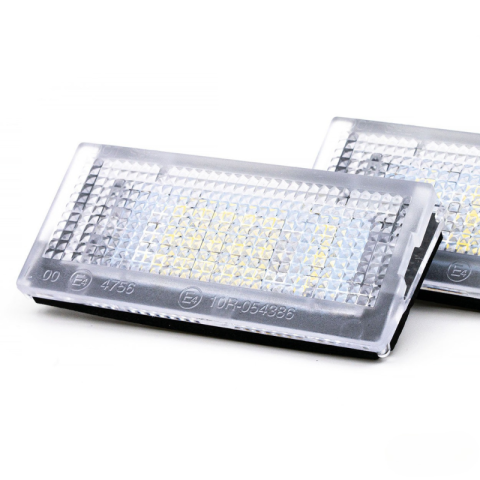 Iluminare LED placuta BMW E46, CANBUS, moderna, OEM, pentru numere inmatriculare [2]