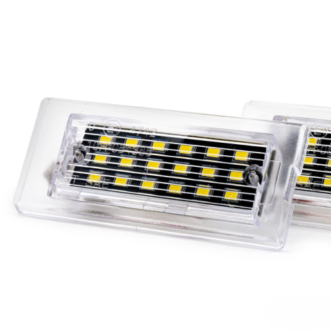 Iluminare LED placuta BMW X3, X5, CANBUS, moderna, OEM, pentru numere inmatriculare [2]