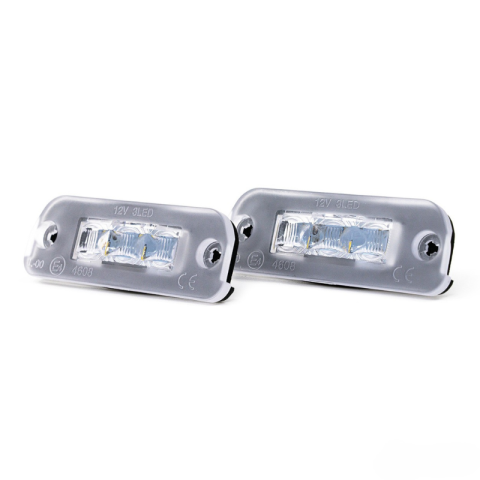 Iluminare LED placuta Mercedes ML, GL, R CLASS , CANBUS, moderna, OEM, pentru numere inmatriculare [1]