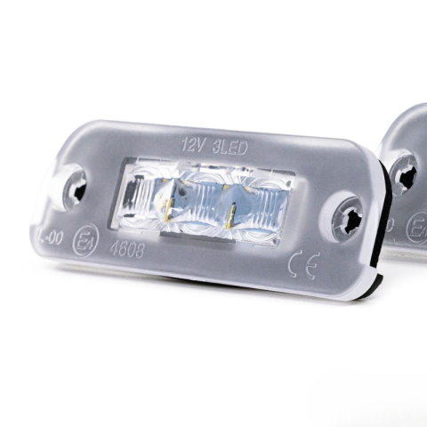 Iluminare LED placuta Mercedes ML, GL, R CLASS , CANBUS, moderna, OEM, pentru numere inmatriculare [2]