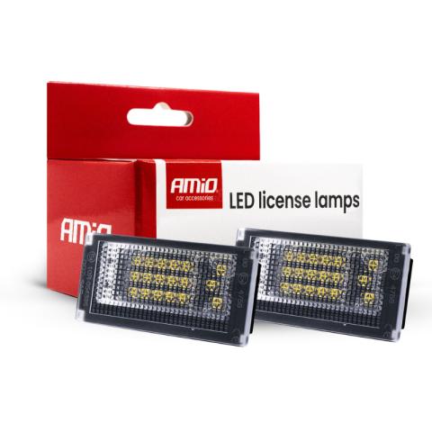 Lampi numar si de zi - Iluminare LED placuta Mini Cooper, Canbus, pentru numere inmatriculare