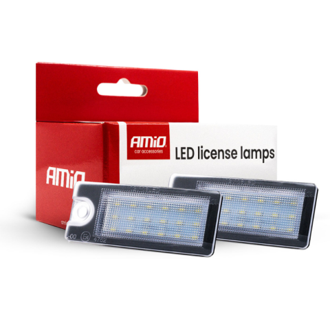 Iluminare LED placuta Volvo, Canbus, pentru numere inmatriculare