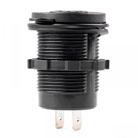 Incarcator Auto Incastrabil Impermeabil, 2 Porturi USB, 12V/24V [2]