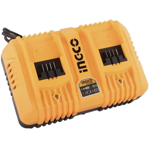 Incarcator dublu rapid 20V 4A, pentru 2 acumulatori, sistem inteligent [2]