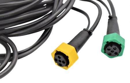 Instalatie electrica, cablaj remorca cu stecher 7 pini, mufa baionet, lungime 4.5m - DAUTO IIIA-045-025 [2]
