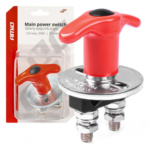 Intrerupator Contact Principal Curent Auto, 12/24V, 200A Continuu / 500A Varf