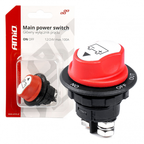 Intrerupator Contact Principal Curent Auto, 12/32V, 100A Continuu / 500A Varf