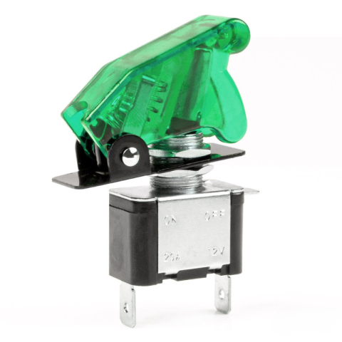 Intrerupator Tip Comutator "Top Gun" cu Lumina Verde [1]