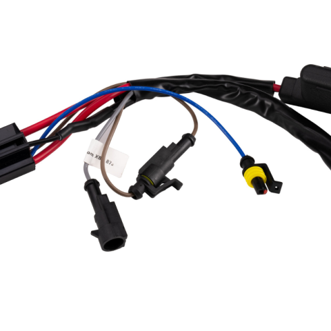 Kit cablaj cu releu si siguranta cu 2 iesiri, mufe DT 6 pini, pentru proiectoare, Led Bar, 320W, 12V [3]