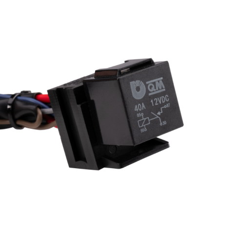 Kit cablaj cu releu si siguranta cu o iesire, mufa DT 4 pini, pentru proiectoare, Led Bar, 180W, 12V [4]