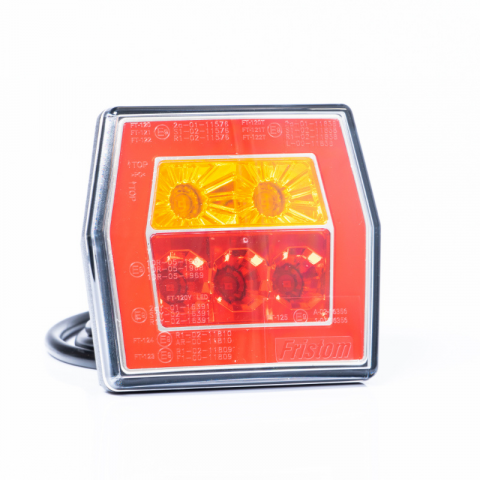 Kit instalatie lampi stop LED, semnalizare, triple remorca, 3 functii, 7pini [8]