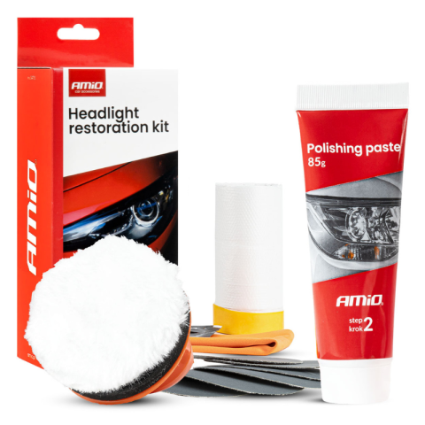 Accesorii si Echipamente Auto - Kit restaurare faruri auto, manual polish, protectie UV