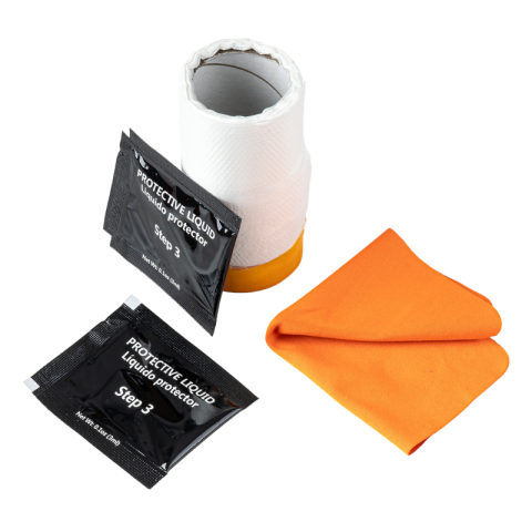 Kit restaurare faruri auto, manual polish, protectie UV [5]