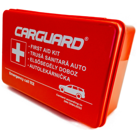 Kit siguranta auto complet obligatoriu RAR, stingator 1kg BC, trusa medicala, triunghiuri, vesta, geanta [3]