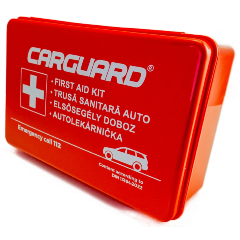 Kit siguranta auto complet obligatoriu RAR, stingator 1kg cu manometru, trusa medicala, triunghiuri, vesta, geanta [3]