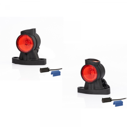 Lamp de Gabarit LED cu brat scurt, 12/24V, Conector QS075, 9.6cm [6]