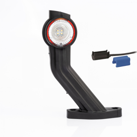 Lampi gabarit cu brat - Lamp de Gabarit LED cu brat lung, 12/24V, Conector QS075, 19cm