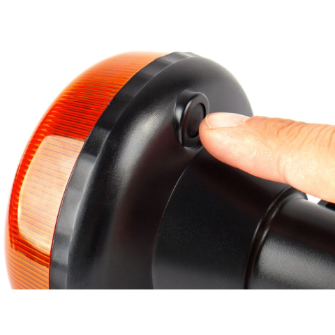 Lampa avertizare LED, girofar, 18 LED, 12/24V, IP56, 120 flash/min [3]