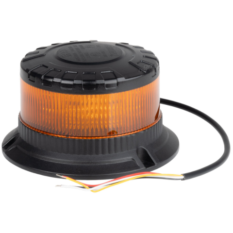 Girofaruri auto si camion - Lampa avertizare LED, girofar, W28B Heavy Duty, portocaliu, 16 LED, 12/24V, IP6K9K