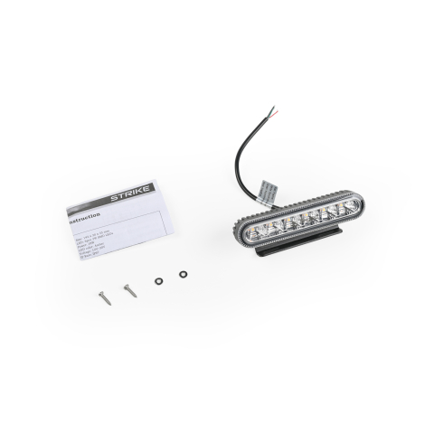 Lampa avertizare LED Strike 12/24V, 6 LED, 10 moduri, 3 x 14,2 cm, IP67 [9]