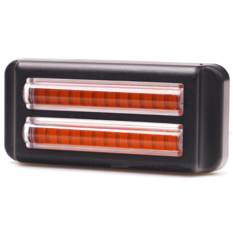 Lampa avertizare, stroboscop LED auto, 12-24V, IP6K9K, 24 LED, Galben [2]