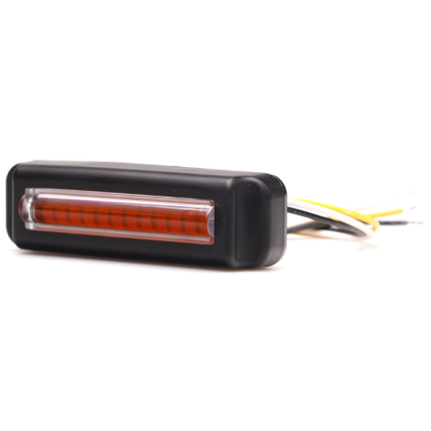 Lampa avertizare, stroboscop LED auto, 12-24V, IP6K9K, sincronizare flash [2]