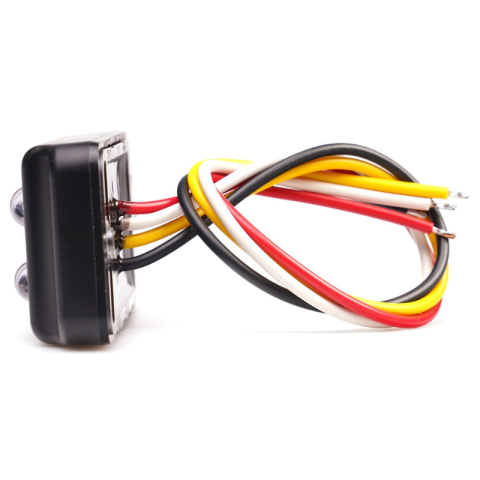 Lampa avertizare stroboscop, lumina pozitie, 12V-24V, IP6K9K [5]