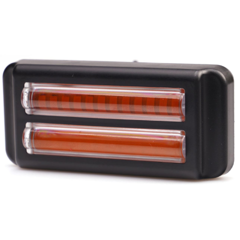 Lampa avertizare stroboscop, lumina pozitie, 12V-24V, IP6K9K [3]