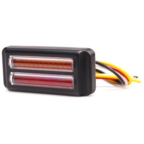 Lampa avertizare stroboscop, lumina pozitie, 12V-24V, IP6K9K [4]