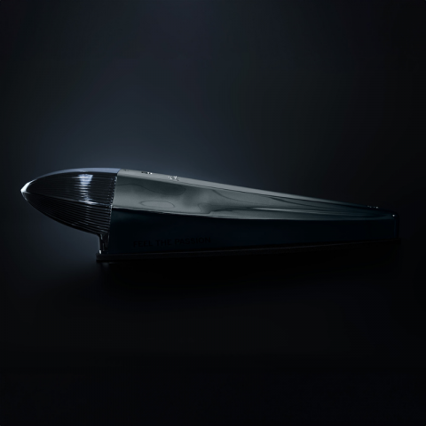 Lampa Black pozitie cabina, tip sageata, TORPEDO, pozitie alb si galben + stroboscop, 12/24V [3]