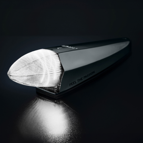 Lampa Black pozitie cabina, tip sageata, TORPEDO, pozitie alb si galben + stroboscop, 12/24V [1]