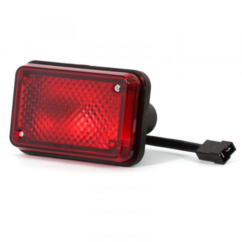Lumini, Becuri, Proiectoare - Lampa ceata cu suport fix si cabluri cu mufe incluse, 13.6 x 8.6cm - WAS 57