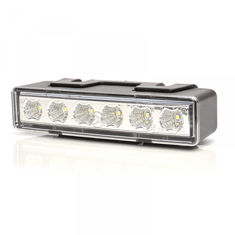 Stroboscoape Auto - Lampa de avertizare ADR, lentila transparenta, lumina albastra, stroboscop, 14.65 x 3.28cm, W117