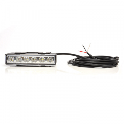 Lampa de avertizare ADR, lentila transparenta, lumina portocalie, stroboscop, 14.65 x 3.28cm [4]