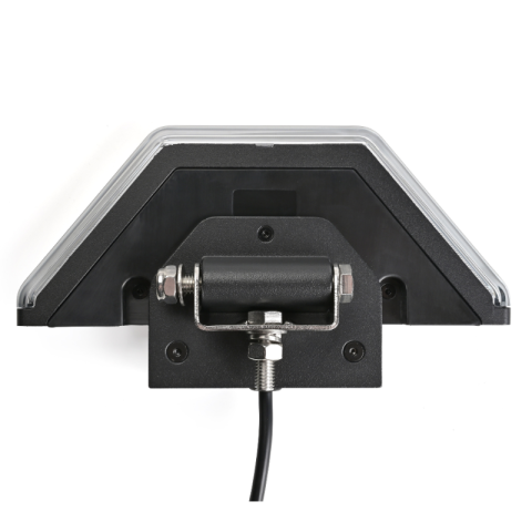 Lampa de avertizare de colt, stroboscop LED portocaliu, 18 LED x 3W, 13.5 x 19.6 cm , 12/24V, R10, R65, IP67 [7]