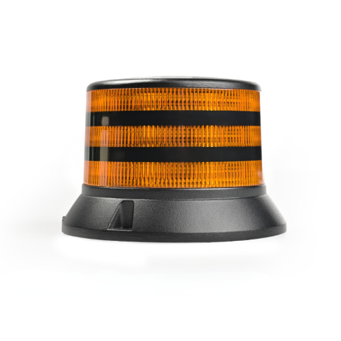 Lampa de avertizare LED tip girofar, 12/24V, 42W, 48 LED, 11 moduri, R65, IP67, Ø 12,2 x 8,24 cm [4]