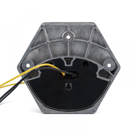 Lampa de avertizare pentru lifturi, platforme hidraulice, 12/24V, 4 LED-uri, 7W, IP68, 10.3cm [5]