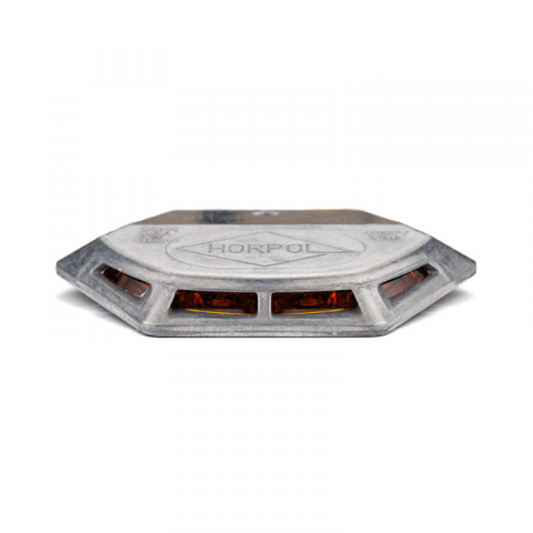 Lampa de avertizare pentru lifturi, platforme hidraulice, 12/24V, 4 LED-uri, 7W, IP68, 10.3cm [2]
