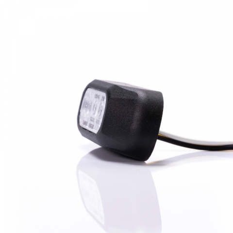 Lampa de avertizare, stroboscop albastru, 8.42 x 2.82cm, 12/24V [3]