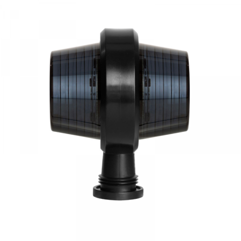 Lampa de gabarit cu brat scurt, LED, PORTOCALIU-ROSU, 12/24V, IP68, GRAPHITE, 10.7cm [6]