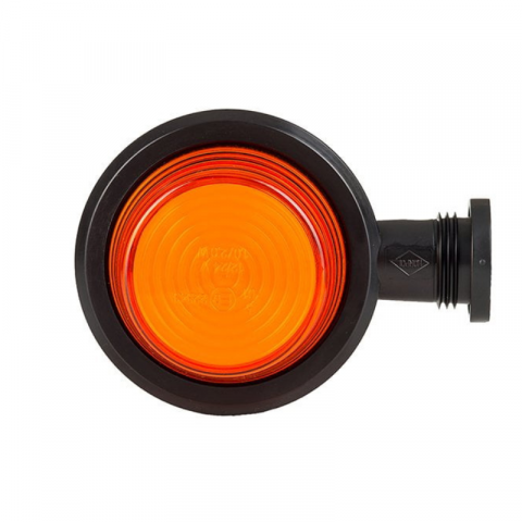 Lampa de Gabarit LED, Brat Scurt, Efect NEON, 12/24V, Galben-Rosu, 10.7cm [3]