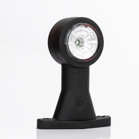 Lampa de Gabarit LED cu Brat Lung si Cablu, Conector QS075, 13cm, Cauciuc Flexibil, 12/24V [3]