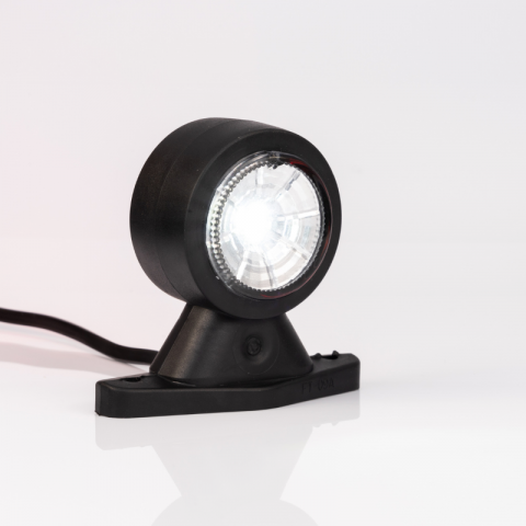 Lampa de gabarit LED, cu brat scurt si cablu, 8,8cm, din cauciuc flexibil, 12/24V [3]